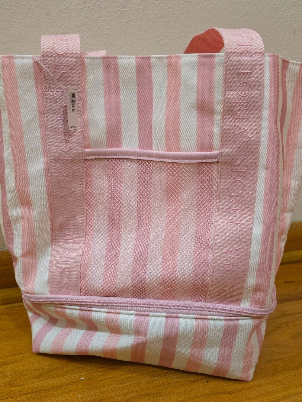 Victoria's Secret - Heritage Stripe Cooler Tote Bag